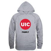 W Republic UIC Flames Family Hoodie 573-180 HEATHER GREY Primary