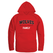 W Republic Western Oregon Wolves Family Hoodie 573-406 RED Primary