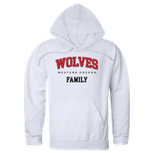 W Republic Western Oregon Wolves Family Hoodie 573-406 WHITE Primary