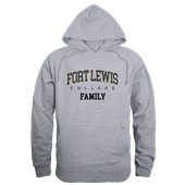 W Republic Ft Lewis College Sky Hawks Family Hoodie 573-437 HEATHER GREY Primary