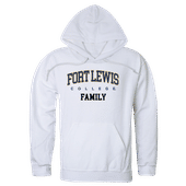 W Republic Ft Lewis College Sky Hawks Family Hoodie 573-437 WHITE Primary