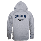 W Republic Southern Maine Huskies Family Hoodie 573-459 HEATHER GREY Primary