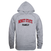 W Republic Minot State Beavers Family Hoodie 573-467 HEATHER GREY Primary