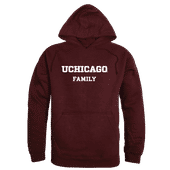 W Republic UChicago Maroons Family Hoodie 573-469 MAROON Primary