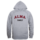 W Republic Alma College Scots Family Hoodie 573-475 HEATHER GREY Primary