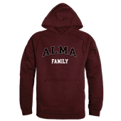 W Republic Alma College Scots Family Hoodie 573-475 MAROON Primary