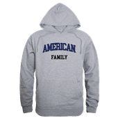 W Republic American University Eagles Family Hoodie 573-498 HEATHER GREY Primary
