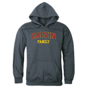 W Republic Calvin University Knights Family Hoodie 573-507 HEATHER CHARCOAL Primary
