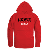 W Republic Lewis University Flyers Family Hoodie 573-531 RED Primary