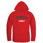 W Republic Ohio Wesleyan Bishops Family Hoodie 573-564 RED Primary