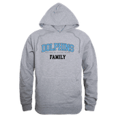 W Republic College Of Staten Island Dolphins Family Hoodie 573-676 HEATHER GREY Primary