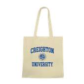 W Republic Creighton Bluejays Institutional Tote Bags Natural 1102-118