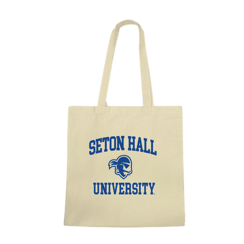W Republic Seton Hall Pirates Institutional Tote Bags Natural 1102-147