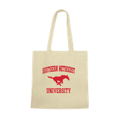 W Republic SMU Mustangs Institutional Tote Bags Natural 1102-150
