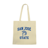 W Republic San Jose State Spartans Institutional Tote Bags Natural 1102-173
