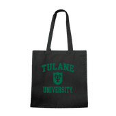 W Republic Tulane Green Wave Institutional Tote Bags Natural 1102-198