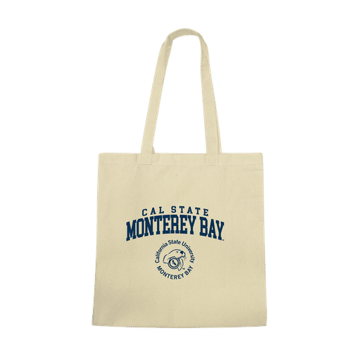 W Republic Cal State Monterey Bay Otters Institutional Tote Bags Natural 1102-206