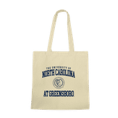 W Republic UNC Greensboro Spartans Institutional Tote Bags Natural 1102-245