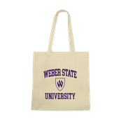 W Republic Weber State Wildcats Institutional Tote Bags Natural 1102-251