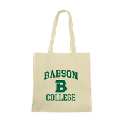 W Republic Babson Beavers Institutional Tote Bags Natural 1102-263