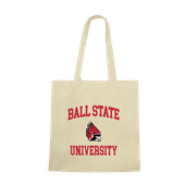 W Republic Ball State Cardinals Institutional Tote Bags Natural 1102-264