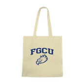 W Republic Florida Gulf Coast Eagles Institutional Tote Bags Natural 1102-303
