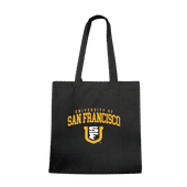 W Republic San Francisco Dons Institutional Tote Bags Natural 1102-377