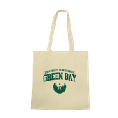 W Republic Wisconsin Green Bay Phoenix Institutional Tote Bags Natural 1102-397