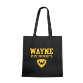 W Republic Wayne State Warriors Institutional Tote Bags Natural 1102-400