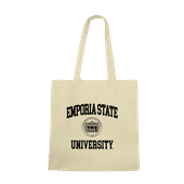 W Republic Emporia State Hornets Institutional Tote Bags Natural 1102-423