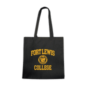 W Republic Ft Lewis College Sky Hawks Institutional Tote Bags Natural 1102-437