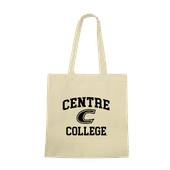 W Republic Centre College Colonels Institutional Tote Bags Natural 1102-450