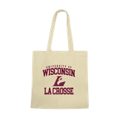 W Republic Wisconsin-La Crosse Eagles Institutional Tote Bags Natural 1102-477
