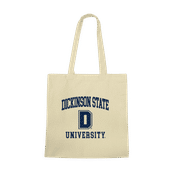 W Republic Dickinson State Blue Hawks Institutional Tote Bags Natural 1102-514