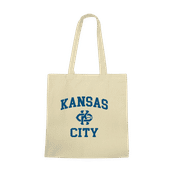 W Republic UMKC Roos Institutional Tote Bags Natural 1102-549