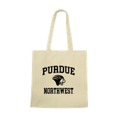 W Republic Purdue Northwest Lion Institutional Tote Bags Natural 1102-572