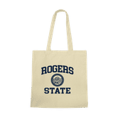 W Republic Rogers State Hillcats Institutional Tote Bags Natural 1102-576