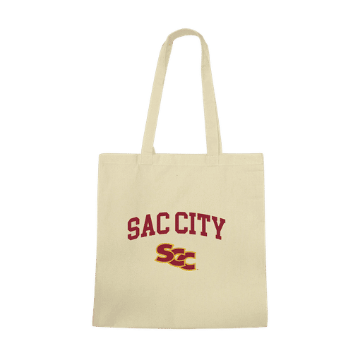 W Republic Sacramento City Panthers Institutional Tote Bags Natural 1102-578