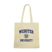 W Republic Webster University Gorlocks Institutional Tote Bags Natural 1102-602
