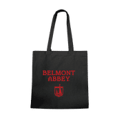 W Republic Belmont Abbey Crusaders Institutional Tote Bags Natural 1102-616