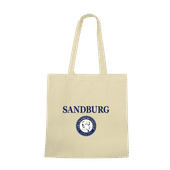 W Republic Sandburg Chargers Institutional Tote Bags Natural 1102-623