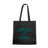 W Republic Chicago State Cougars Institutional Tote Bags Natural 1102-631