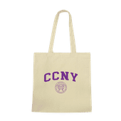W Republic CCNY Beavers Institutional Tote Bags Natural 1102-633