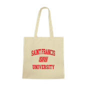 W Republic Saint Francis U Red Flash Institutional Tote Bags Natural 1102-669