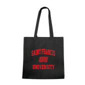 W Republic Saint Francis U Red Flash Institutional Tote Bags Natural 1102-669