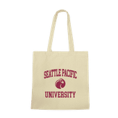 W Republic Seattle Pacific Falcons Institutional Tote Bags Natural 1102-670