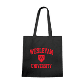 W Republic Wesleyan Cardinals Institutional Tote Bags Natural 1102-683