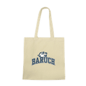 W Republic Baruch College Bearcats Institutional Tote Bags Natural 1102-701