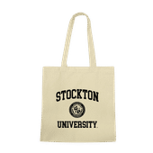 W Republic Stockton University Ospreys Institutional Tote Bags Natural 1102-711