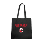 W Republic SUNY Cortland Red Dragons Institutional Tote Bags Natural 1102-712